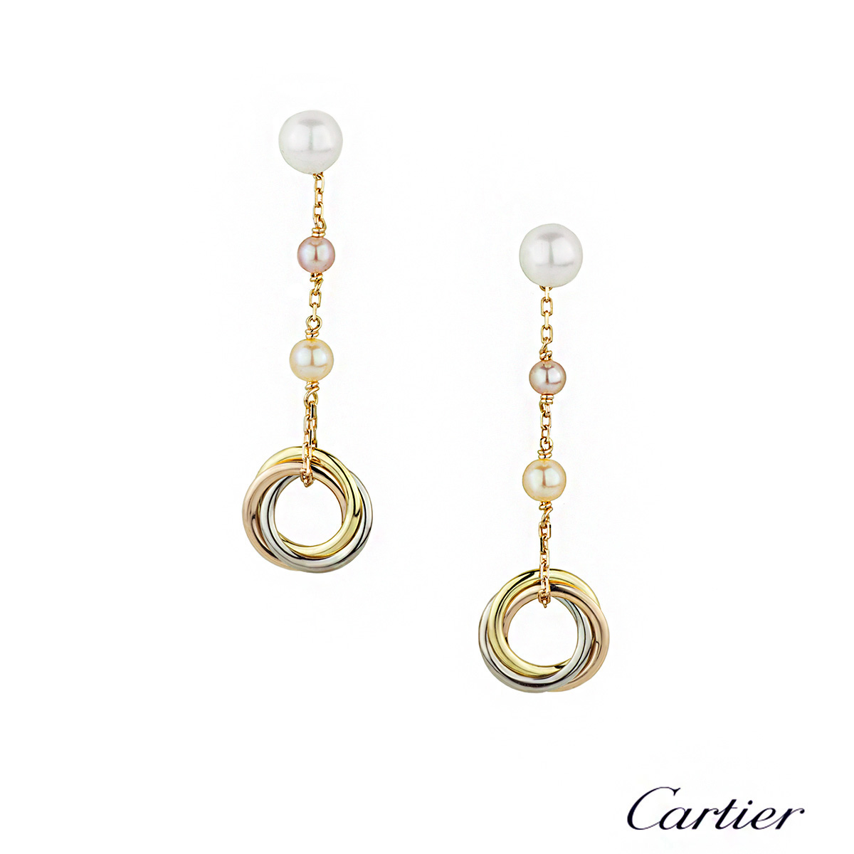 cartier drop earrings